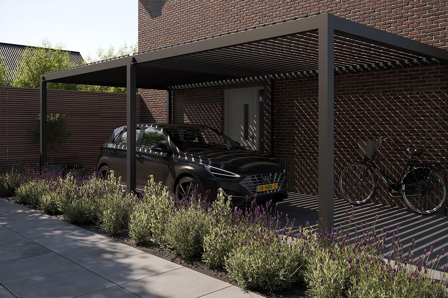 carport3 Glasenschuifdeur